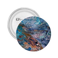 Abstract Delta 2 25  Buttons by kaleidomarblingart