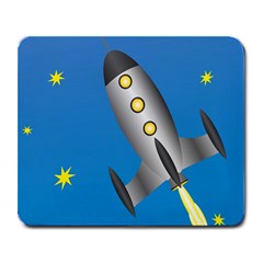Rocket Spaceship Space Travel Nasa Large Mousepad