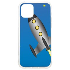 Rocket Spaceship Space Travel Nasa Iphone 12/12 Pro Tpu Uv Print Case by Ravend