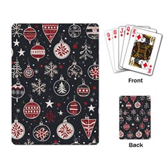 Christmas Decoration Winter Xmas Playing Cards Single Design (rectangle) by Ravend