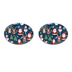 Christmas Decoration Cufflinks (oval)