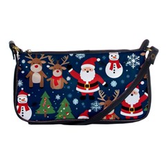 Christmas Decoration Shoulder Clutch Bag by Ravend