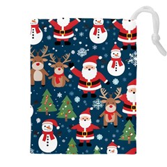 Christmas Decoration Drawstring Pouch (4xl)