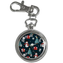 Snowmen Christmas Trees Key Chain Watches