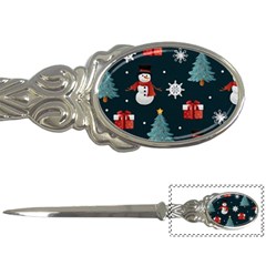 Snowmen Christmas Trees Letter Opener