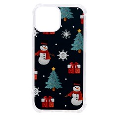 Snowmen Christmas Trees iPhone 13 mini TPU UV Print Case