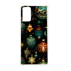 Christmas Ornaments Pattern Samsung Galaxy Note 20 Tpu Uv Case by Ravend