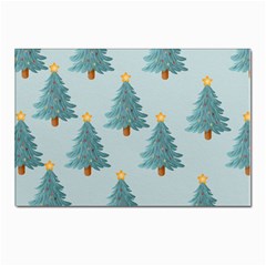 Christmas Trees Time Postcards 5  X 7  (pkg Of 10) by Ravend