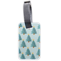 Christmas Trees Time Luggage Tag (two Sides) by Ravend