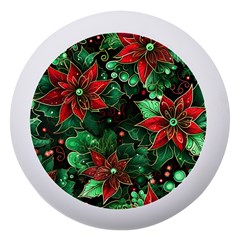 Flower Floral Pattern Christmas Dento Box With Mirror