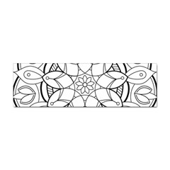 Mandala Drawing Dyes Page Sticker Bumper (10 Pack) by Ravend