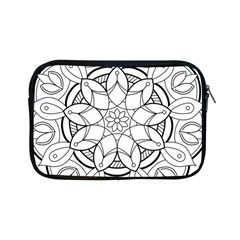 Mandala Drawing Dyes Page Apple Ipad Mini Zipper Cases