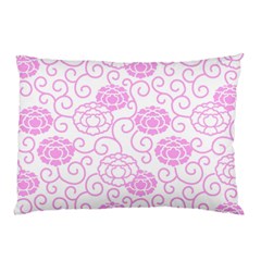 Peony Asia Spring Flowers Natural Pillow Case (two Sides)