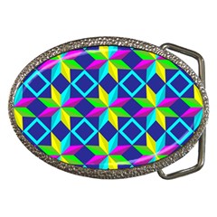 Pattern Star Abstract Background Belt Buckles