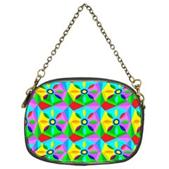 Star Texture Template Design Chain Purse (one Side)