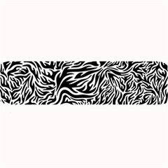 Flames Fire Pattern Digital Art Large Bar Mat