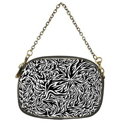 Flames Fire Pattern Digital Art Chain Purse (One Side)