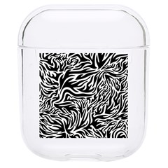 Flames Fire Pattern Digital Art Hard Pc Airpods 1/2 Case by Ravend