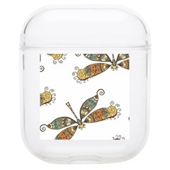 Pattern Dragonfly Background Soft TPU AirPods 1/2 Case