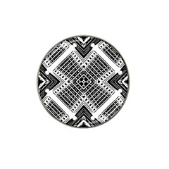 Pattern Tile Repeating Geometric Hat Clip Ball Marker