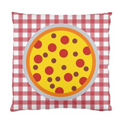 Pizza Table Pepperoni Sausage Standard Cushion Case (one Side)