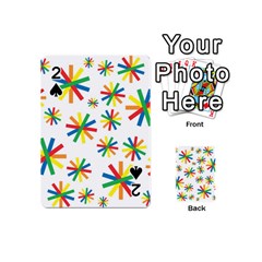 Celebrate Pattern Colorful Design Playing Cards 54 Designs (mini)