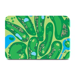 Golf Course Par Golf Course Green Plate Mats