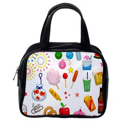 Summer Fair Food Goldfish Classic Handbag (one Side)