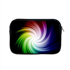 Rainbow Swirl Twirl Apple Macbook Pro 15  Zipper Case