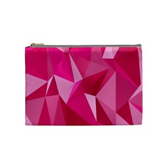 Pattern Halftone Geometric Cosmetic Bag (medium)
