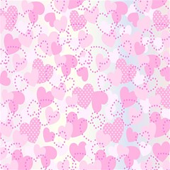 Valentine Background Hearts Bokeh Play Mat (rectangle)