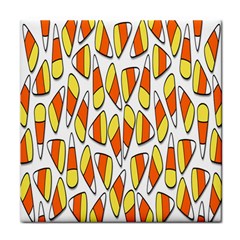 Candy Corn Halloween Candy Candies Face Towel by Ravend