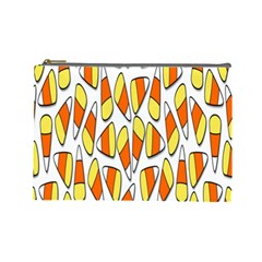 Candy Corn Halloween Candy Candies Cosmetic Bag (large)