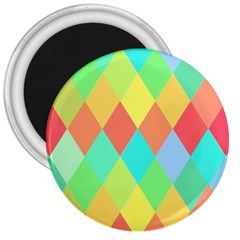 Low Poly Triangles 3  Magnets