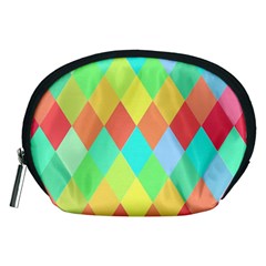 Low Poly Triangles Accessory Pouch (Medium)