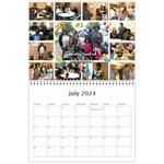 Joy Payne 2024 Wall Calendar 11 x 8.5 (12-Months) Jul 2024
