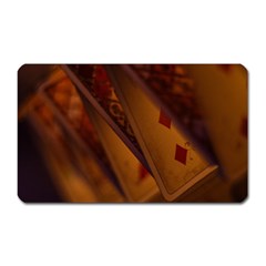 Card Game Mood The Tarot Magnet (rectangular) by Amaryn4rt