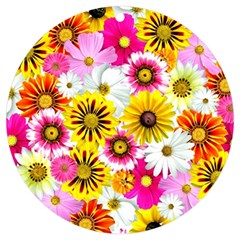 Flowers Blossom Bloom Nature Plant Uv Print Acrylic Ornament Round