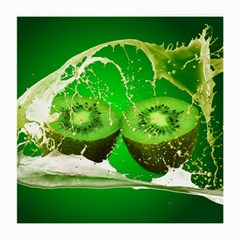 Kiwi Fruit Vitamins Healthy Cut Medium Glasses Cloth (2 Sides) by Amaryn4rt