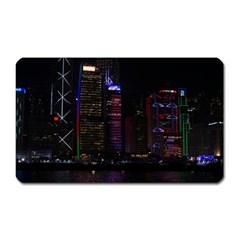 Hong Kong China Asia Skyscraper Magnet (rectangular) by Amaryn4rt