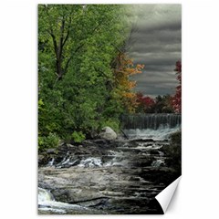 Landscape Summer Fall Colors Mill Canvas 12  X 18  by Amaryn4rt