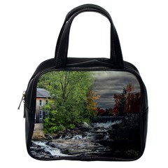 Landscape Summer Fall Colors Mill Classic Handbag (one Side)