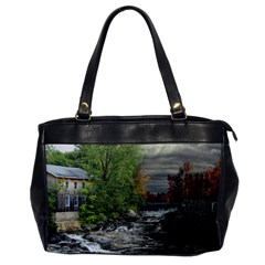 Landscape Summer Fall Colors Mill Oversize Office Handbag by Amaryn4rt