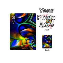 Light Texture Abstract Background Playing Cards 54 Designs (mini)