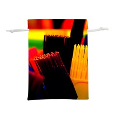 Plastic Brush Color Yellow Red Lightweight Drawstring Pouch (s) by Amaryn4rt