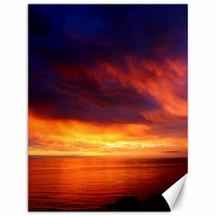 Sunset The Pacific Ocean Evening Canvas 12  X 16  by Amaryn4rt