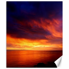 Sunset The Pacific Ocean Evening Canvas 20  X 24  by Amaryn4rt