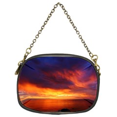 Sunset The Pacific Ocean Evening Chain Purse (two Sides) by Amaryn4rt
