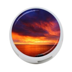 Sunset The Pacific Ocean Evening 4-port Usb Hub (two Sides) by Amaryn4rt