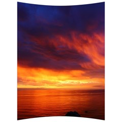 Sunset The Pacific Ocean Evening Back Support Cushion by Amaryn4rt